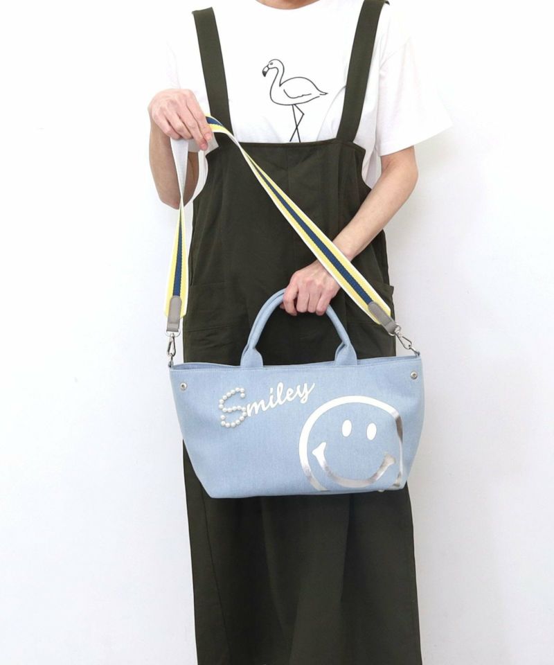 【COO SPECIAL WEEK】 SMILEY 帆布 2WAY 托特包